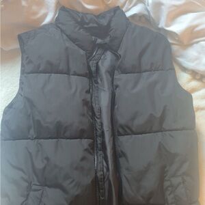 Black Puffer Vest